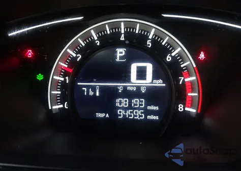 2017 Honda Civic Lx z USA, uszkodzony, nr VIN 19XFC2F55HE224609